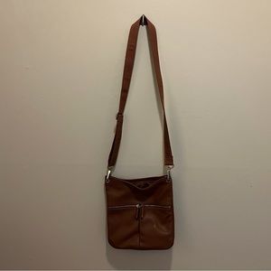 Longchamp brown crossbody bag. Great condition